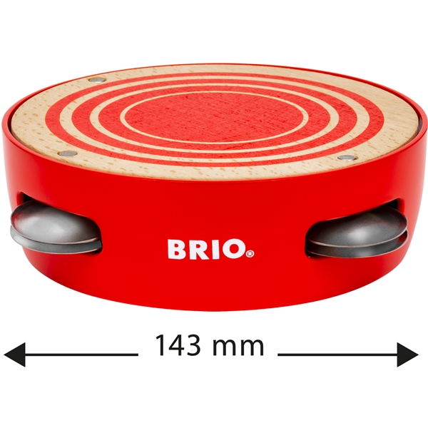 BRIO 30263 Musical Tambourine (Billede 3 af 5)