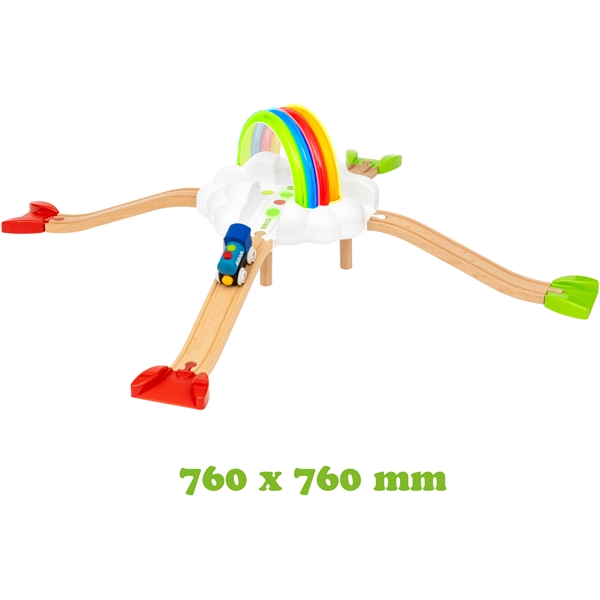 BRIO 36002 My First Railway Light Up Rainbow Set (Billede 7 af 9)