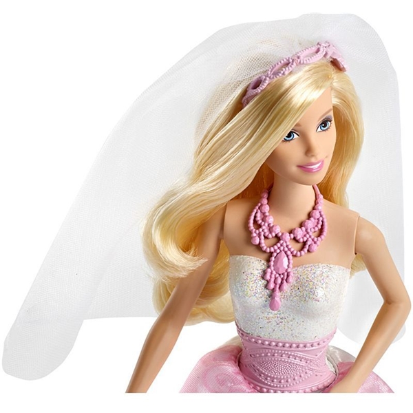 Barbie Brud Lyserød (Billede 2 af 3)