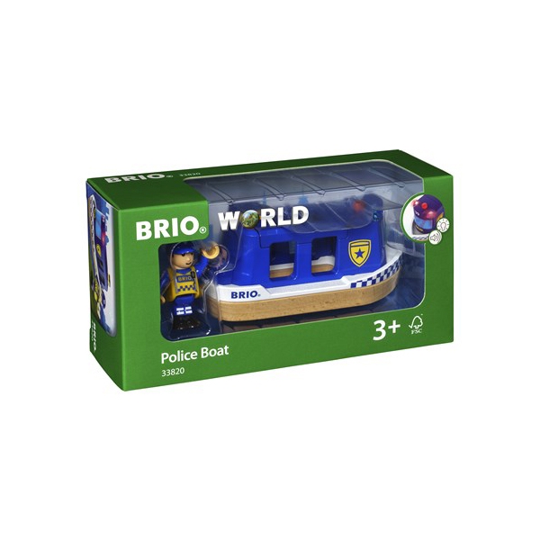 BRIO 33820 Politibåd (Billede 2 af 4)