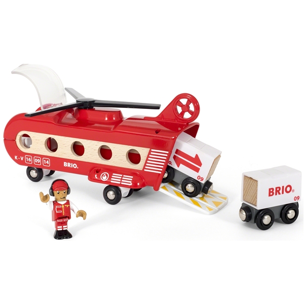 BRIO World - 33886 Fragthelikopter (Billede 1 af 4)