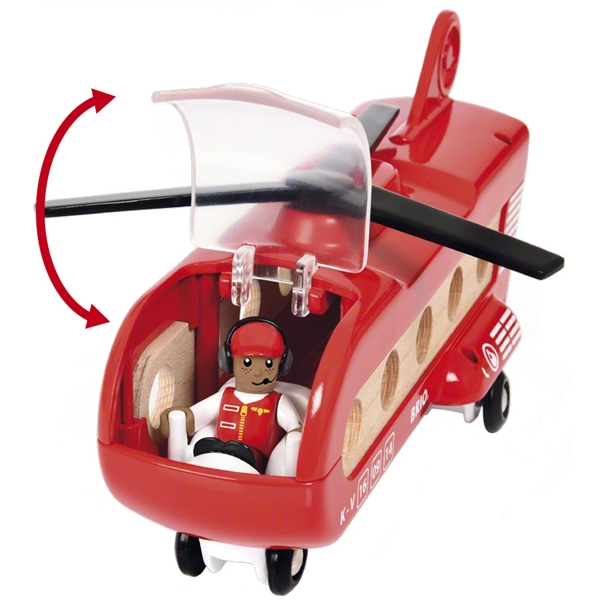 BRIO World - 33886 Fragthelikopter (Billede 2 af 4)