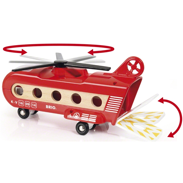 BRIO World - 33886 Fragthelikopter (Billede 3 af 4)