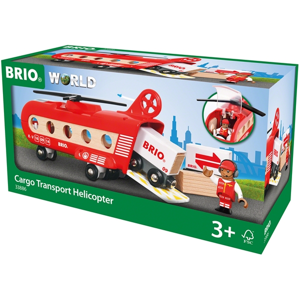 BRIO World - 33886 Fragthelikopter (Billede 4 af 4)