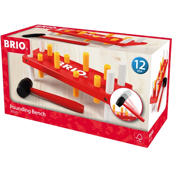 BRIO 30525 Hammerbræt (Billede 3 af 3)