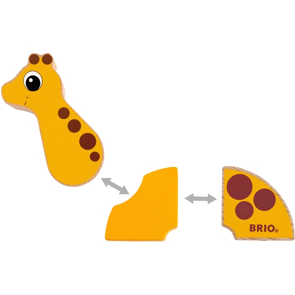 BRIO 30284 Magnetisk Elefant og Giraf (Billede 4 af 6)