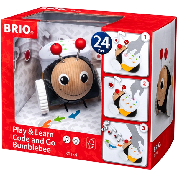 BRIO 30154 Humlebi med Kodefunktion (Billede 6 af 6)