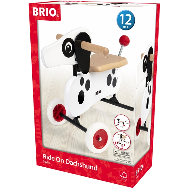 BRIO 30281 Ride On - Gravhund (Billede 4 af 4)