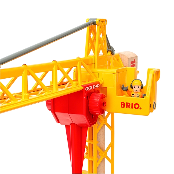 BRIO 33835 Byggekran med Lys (Billede 5 af 6)