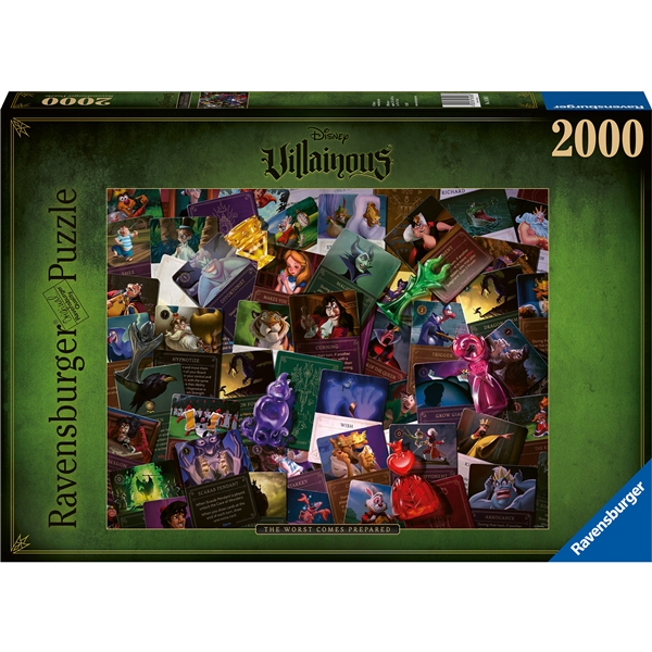 Puslespil 2000 Brikker Villainous: All Villains (Billede 1 af 2)