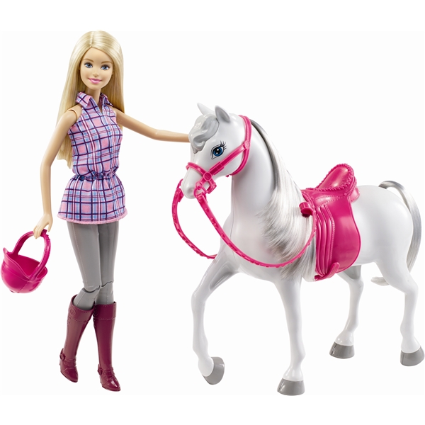 Barbie Rytter med Hest (Billede 2 af 4)
