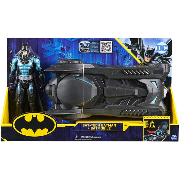 Batman Value Batmobile with 30 cm Figure (Billede 1 af 3)