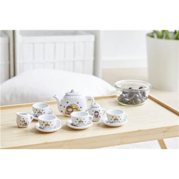 Barbo Classic Porcelain Tea Set 11 Dele (Billede 4 af 4)