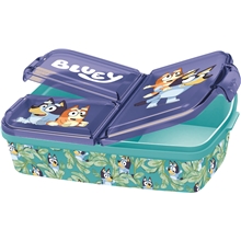 Bluey Madkasse med 3 Rum, 18 x 13 cm