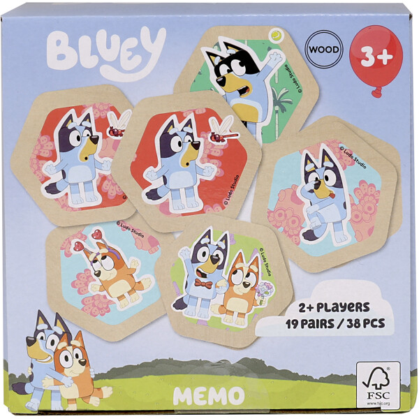 Bluey Børnespil Memo (Billede 4 af 4)