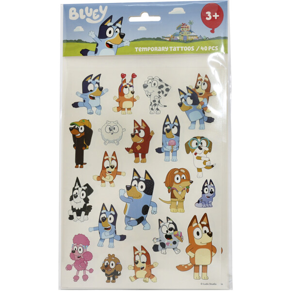 Bluey Børnetatoveringer (Billede 1 af 2)