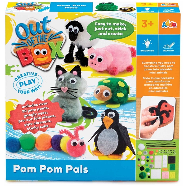 Out Of The Box Pom Pom Pals (Billede 1 af 6)