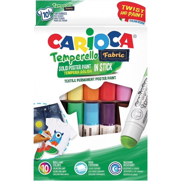 Carioca Tekstilfarvestift (Billede 1 af 3)