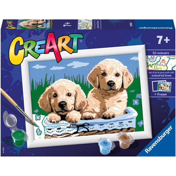 CreArt Cute Puppies (Billede 1 af 3)