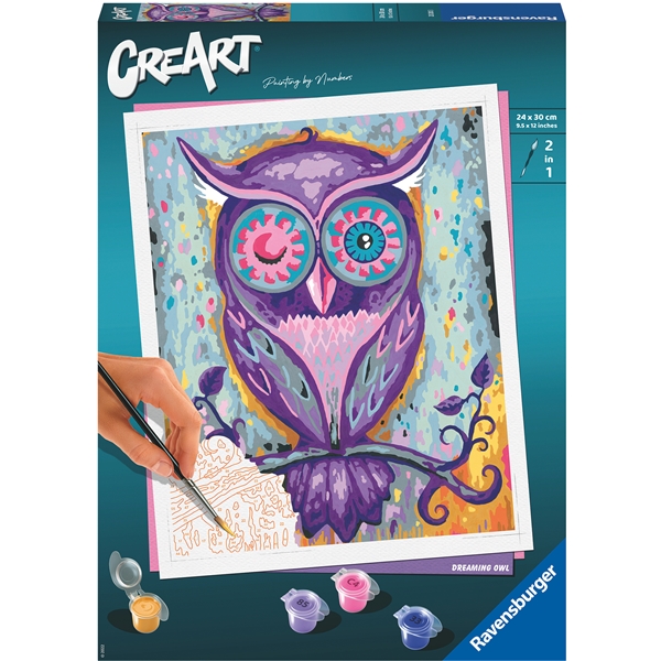 CreArt Dreaming Owl (Billede 1 af 2)