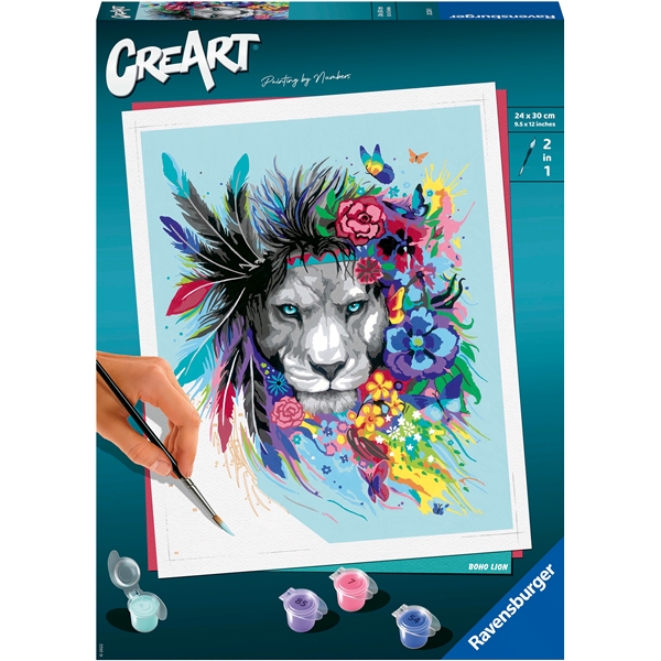 CreArt Boho Lion (Billede 1 af 3)