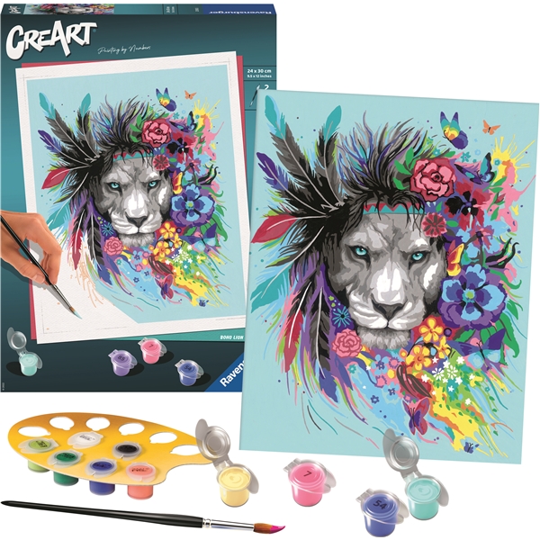 CreArt Boho Lion (Billede 2 af 3)