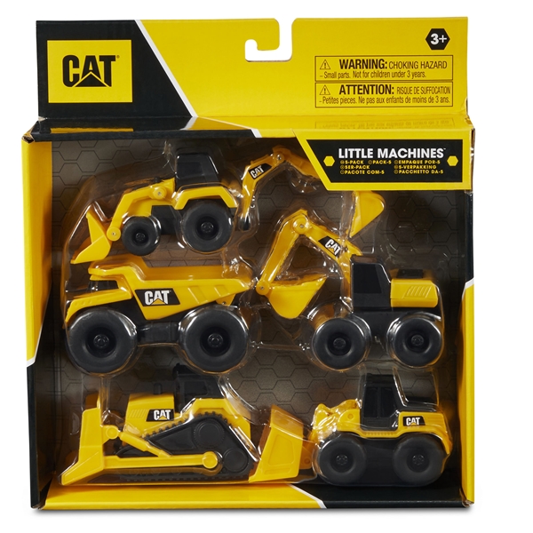 CAT Little Machines Pakke med 5 stk. (Billede 1 af 3)