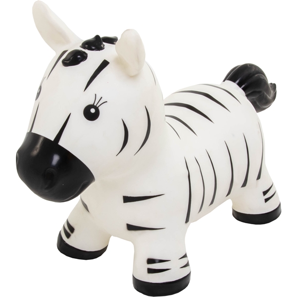 Gerardo Toys Jumpy Zebra Hvid (Billede 1 af 2)