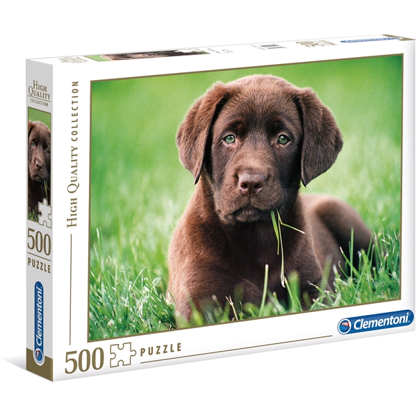 Puslespil 500 Brikker Chocolate Puppy