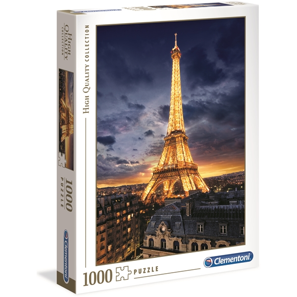 Puslespil 1000 Brikker Tour Eiffel