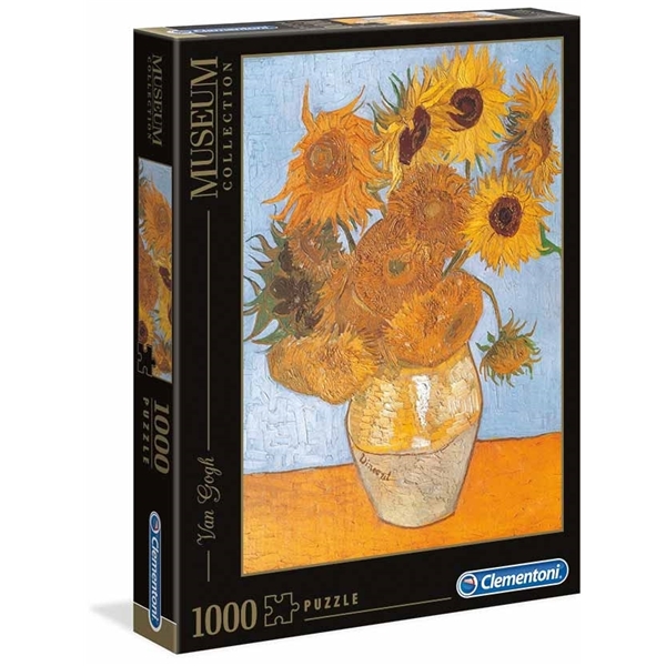 Puslespil 1000 Brikker Museum Van Gogh Sunflowers (Billede 1 af 3)