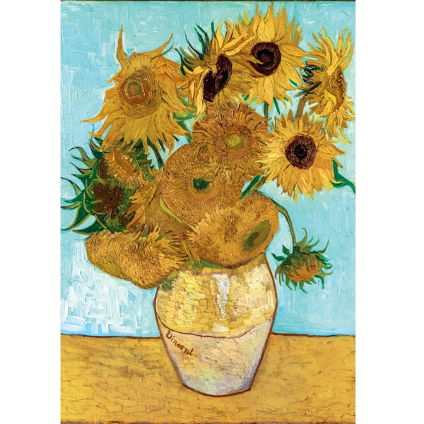 Puslespil 1000 Brikker Museum Van Gogh Sunflowers (Billede 2 af 3)