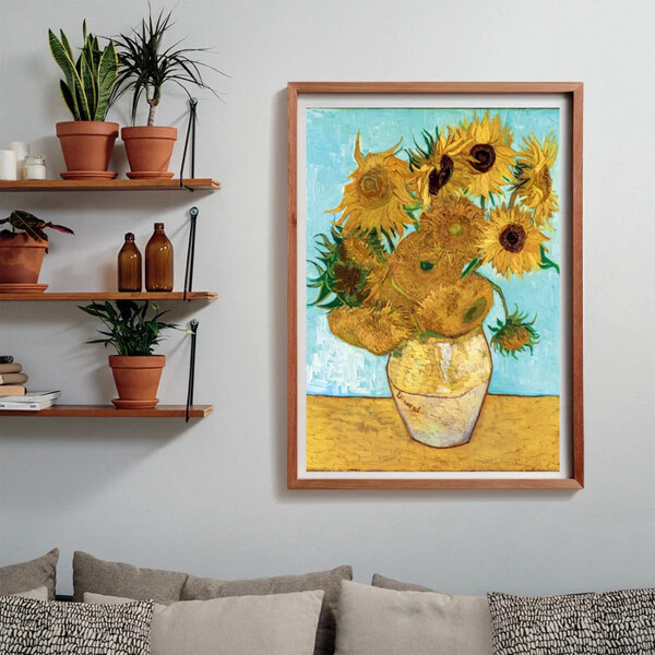 Puslespil 1000 Brikker Museum Van Gogh Sunflowers (Billede 3 af 3)
