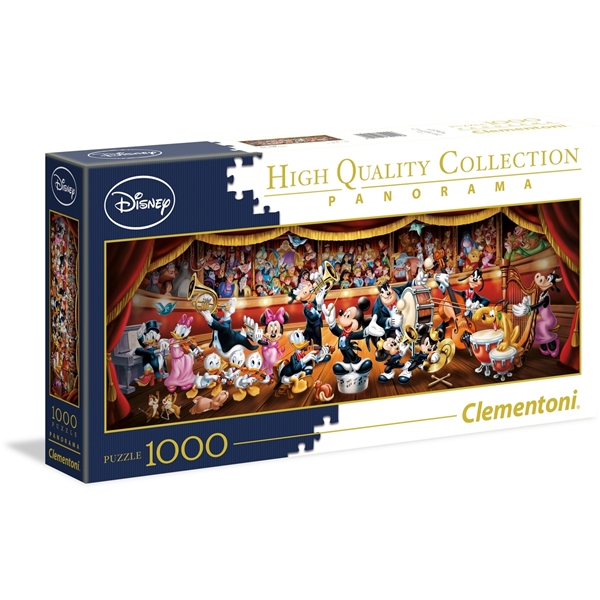 Puslespil 1000 Brikker Panorama Disney Orchestra (Billede 1 af 2)