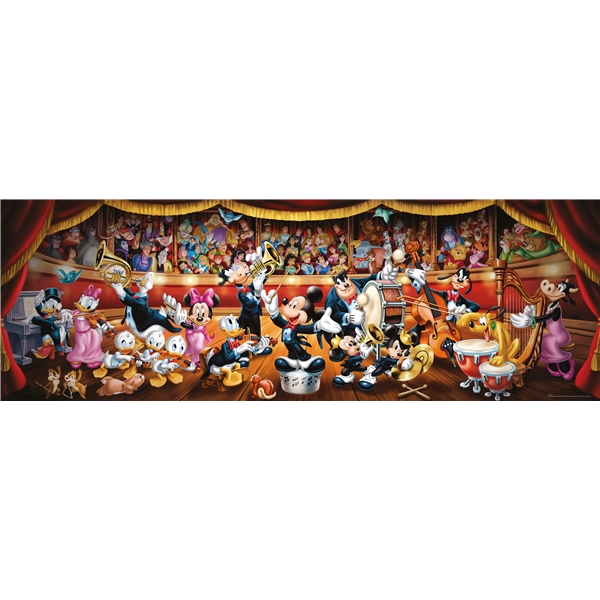 Puslespil 1000 Brikker Panorama Disney Orchestra (Billede 2 af 2)