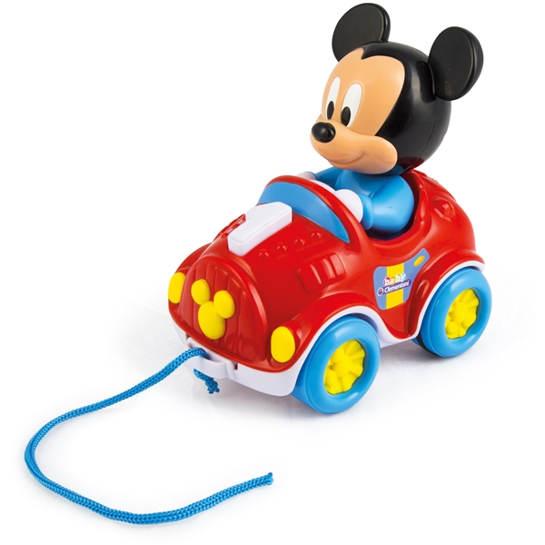 Clementoni Baby Pull Along Baby Mickey Car (Billede 2 af 2)