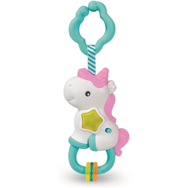 Clementoni Baby Electronic Rattle Unicorn (Billede 2 af 3)