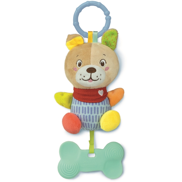 Clementoni Baby Soft Rattle Lovely Dog (Billede 1 af 4)