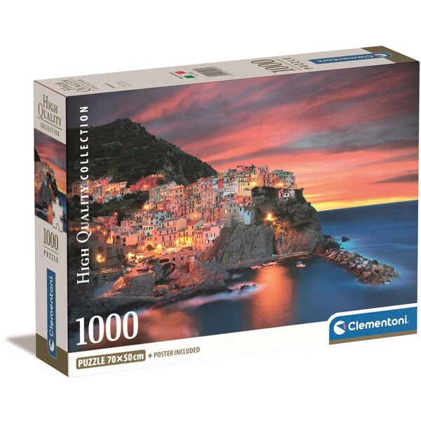 Puslespil 1000 Brikker CB Manarola (Billede 1 af 4)