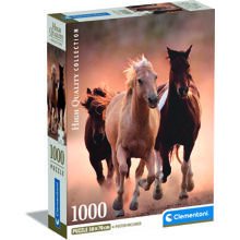 Puslespil 1000 Brikker CB Running Horses