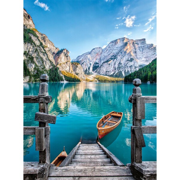 Puslespil 500 Brikker CB Braies Lake (Billede 2 af 2)