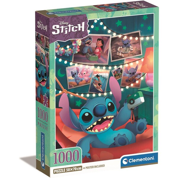 Puslespil 1000 Brikker Disney Stitch (Billede 1 af 4)