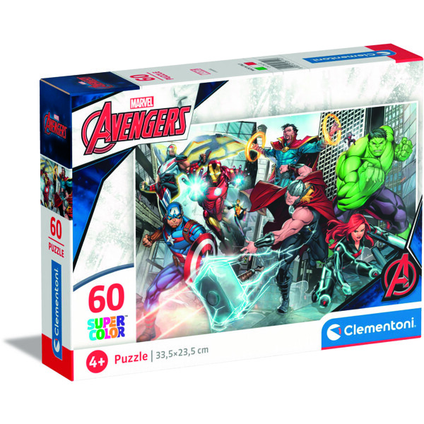 Puslespil 60 Brikker CB Avengers (Billede 1 af 4)