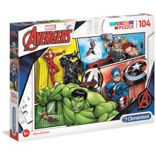 Puslespil 104 Brikker CB Avengers