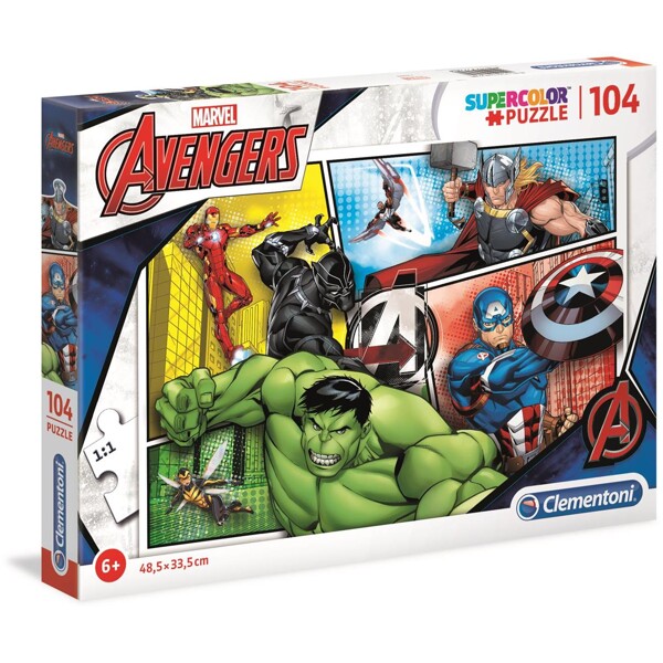 Puslespil 104 Brikker CB Avengers (Billede 1 af 2)