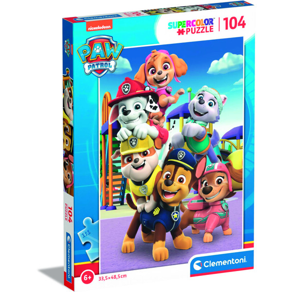 Puslespil 104 Brikker CB Paw Patrol 2 (Billede 1 af 3)