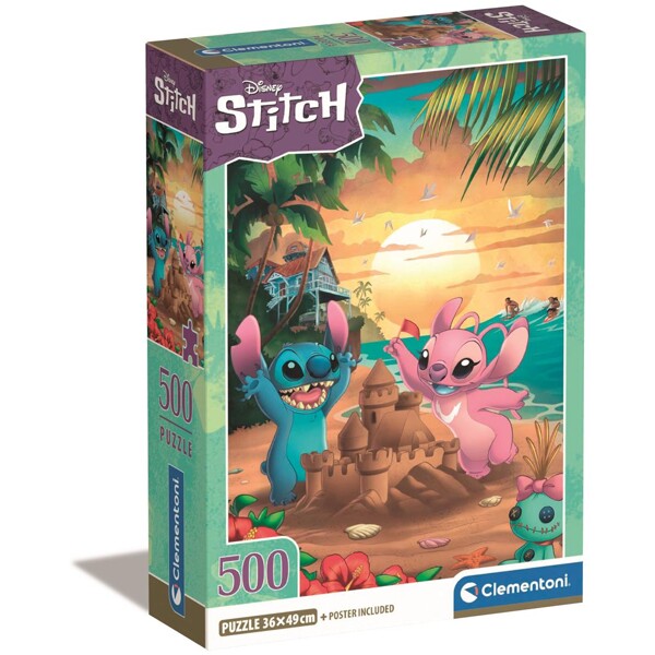 Puslespil 500 Brikker CB Disney Stitch (Billede 1 af 4)
