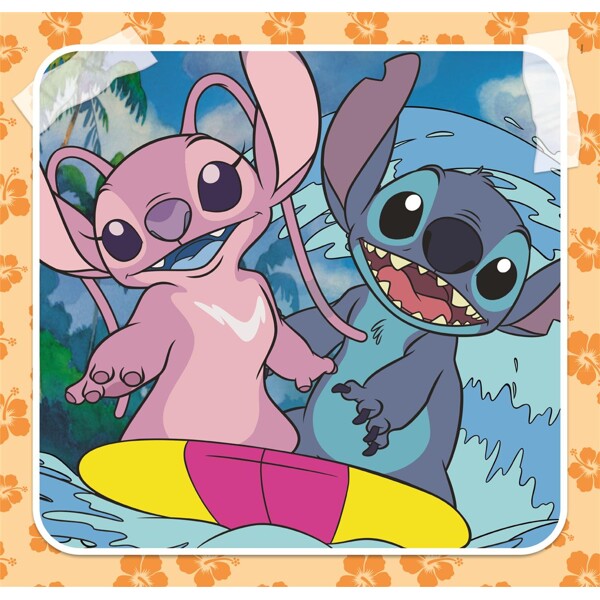 Puslespil 3 x 48 Brikker CB Disney Stitch (Billede 4 af 4)