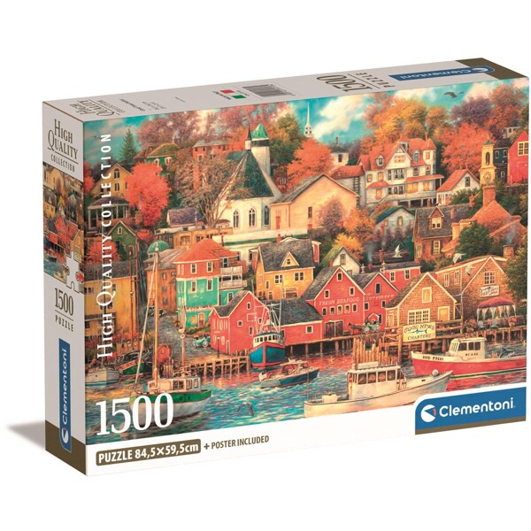 Puslespil 1500 Brikker CB Good Times Harbour (Billede 1 af 4)