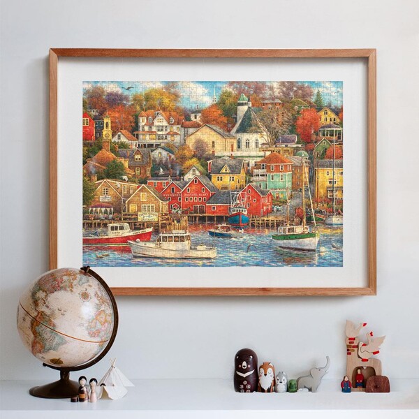 Puslespil 1500 Brikker CB Good Times Harbour (Billede 4 af 4)